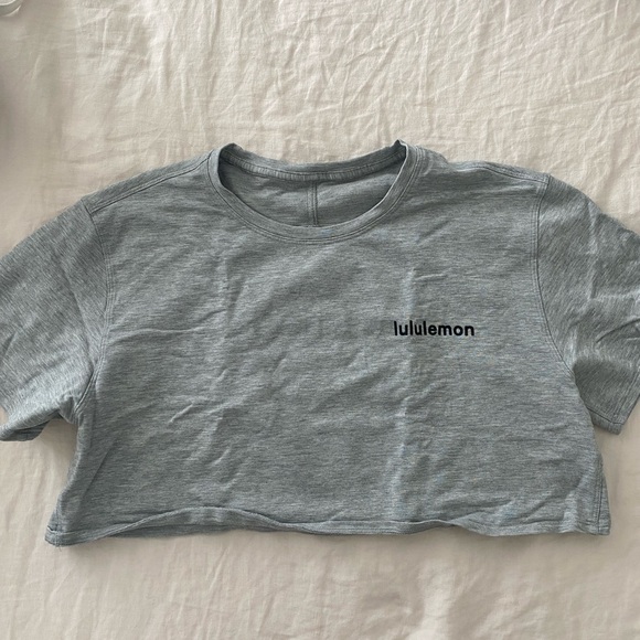 Lululemon Cropped Shirt - Picture 1 of 2